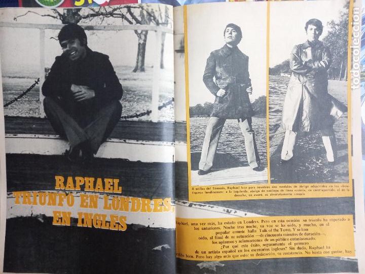 Coleccionismo de revistas y peri&oacute;dicos: raphael en londres RAPHAEL - Foto 1