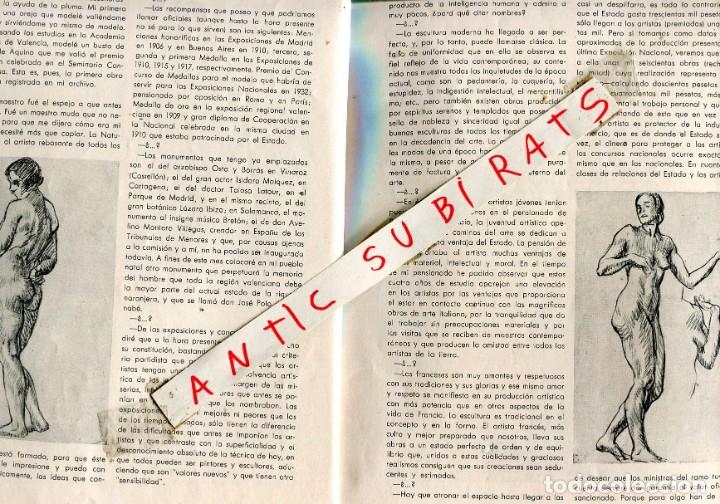 Coleccionismo de revistas y peri&oacute;dicos: REVISTA A&Ntilde;O 1935 JOSE ORTELLS LA ALCARRIA FELIX HERRAEZ BERNARDO FERRANDIZ MALAGA CASA VELAZQUEZ INA