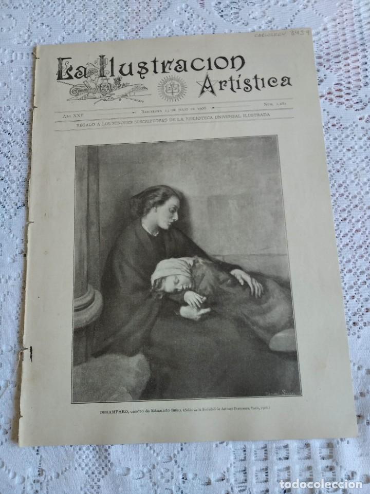 Collection Magazines and Newspapers: LA ILUSTRACI&Oacute;N ART&Iacute;STICA. A&Ntilde;O 1906. N&ordm; 1282. LAS FIESTAS EUSCARAS. FIESTA DEL 14 DE JULIO (PAR&Iacute;S).