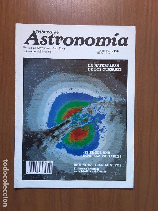 Coleccionismo de revistas y peri&oacute;dicos: Tribuna de Astronom&iacute;a 40