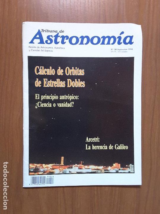 Coleccionismo de revistas y peri&oacute;dicos: Tribuna de Astronom&iacute;a 58