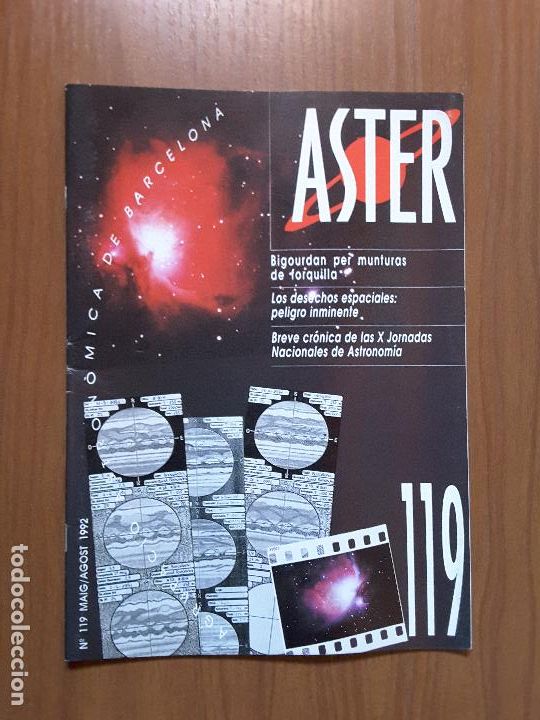Collezionismo di Riviste e Giornali: Aster 119. Agrupaci&oacute; Astron&ograve;mica de Barcelona