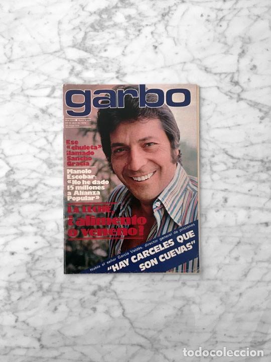 Coleccionismo de Revistas y Peri&oacute;dicos: GARBO - 1978 - SANCHO GRACIA, SOLIMA, LOS AMAYA, MANOLO ESCOBAR, MARCIA BELL, PREMIOS TP