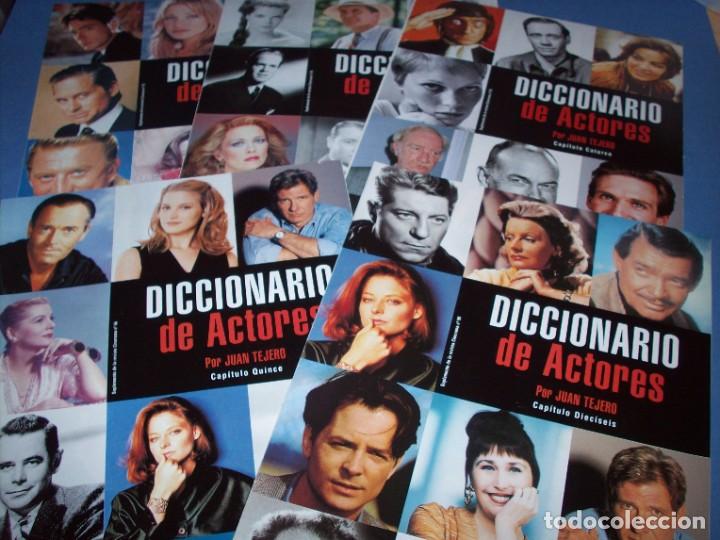 Colecionismo de Revistas e Jornais: lote de 5 revistas diccionario de actores numeros del 12 al 16