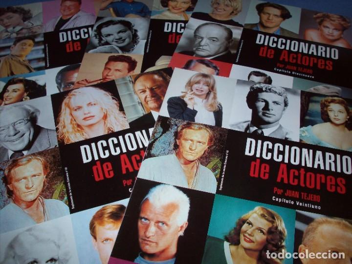 Colecionismo de Revistas e Jornais: lote de 5 revistas diccionario de actores numeros del 17 al 21