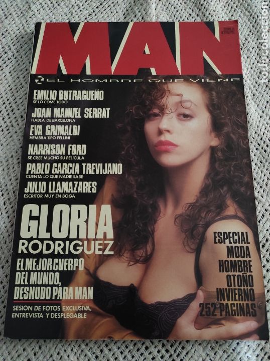 Coleccionismo de revistas y peri&oacute;dicos: MAN N&ordm; 24 OCTUBRE 1989 POSTER DESPLEGABLE: GLORIA RODRIGUEZ -EVA GRIMALDI, MELANIE GRIFFITH