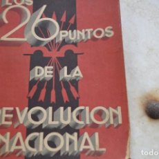 Coleccionismo de Revistas y Periódicos: LOS 26 PUNTOS DE LA REVOLUCION NACIONAL