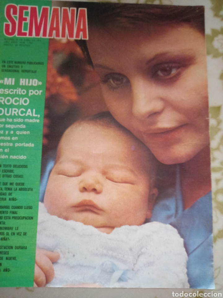 Coleccionismo de Revistas y Peri&oacute;dicos: rocio durcal 1974 semana
