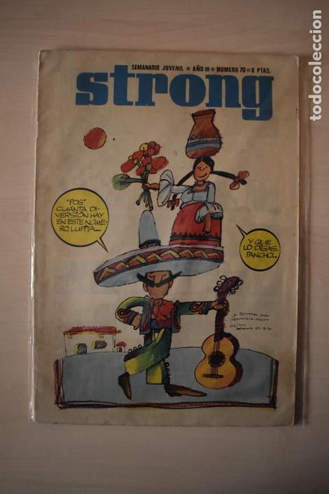 Collection Magazines and Newspapers: Revista juvenil Strong. A&ntilde;o 3. N&ordm;70