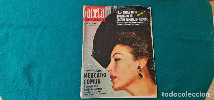 Coleccionismo de Revistas y Peri&oacute;dicos: REVISTA GACETA ILUSTRADA N&ordm; 327 (12 ENERO 1963) AVA GARDNER