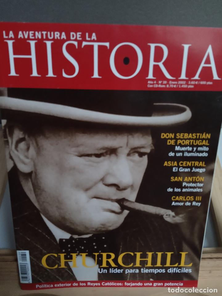 Coleccionismo de Revistas y Peri&oacute;dicos: LA AVENTURA DE LA HISTORIA - CHURCHILL