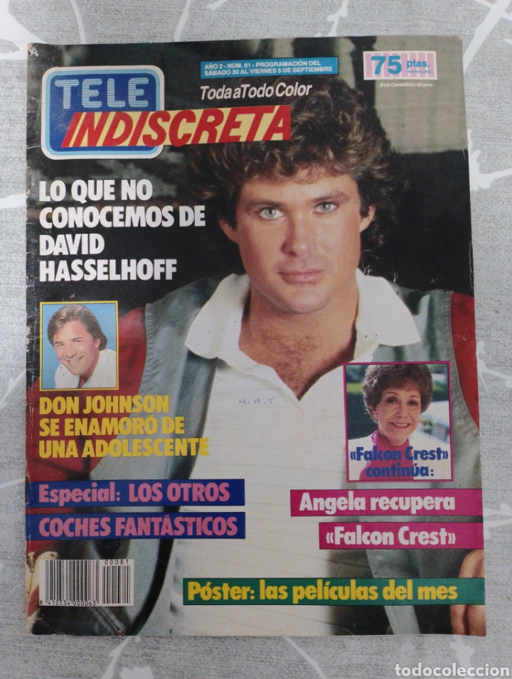 Coleccionismo de Revistas y Peri&oacute;dicos: Revista tele indiscreta n&uacute;mero 81 especial los otros coches fant&aacute;sticos