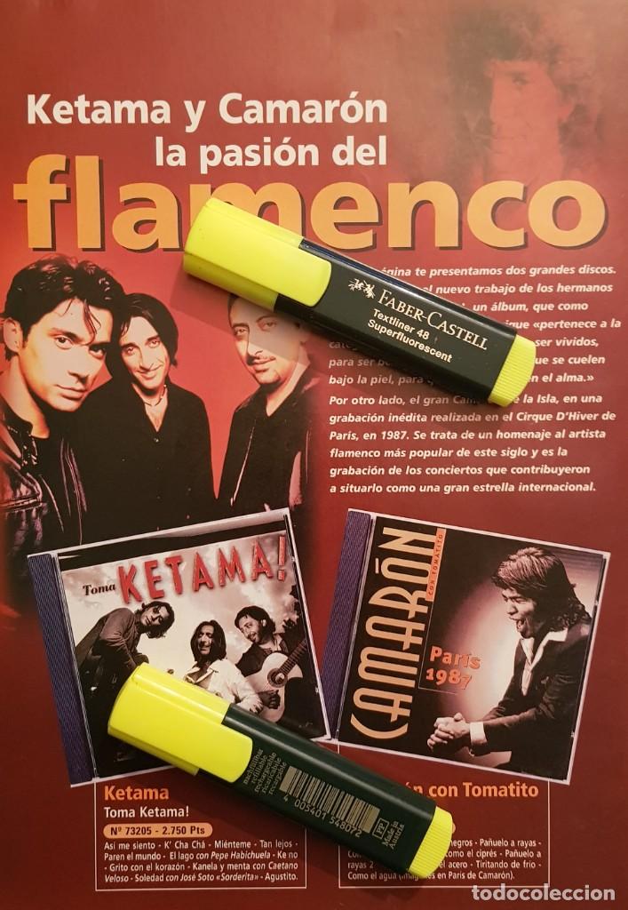 Coleccionismo de Revistas y Peri&oacute;dicos: Reportaje Ketama / Camar&oacute;n. Julio 2000