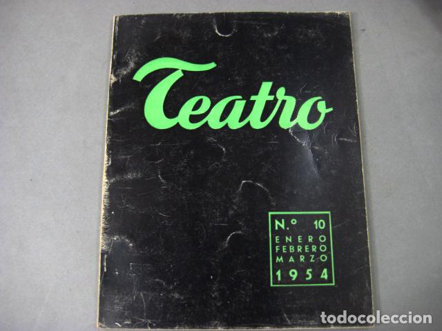 Coleccionismo de revistas y peri&oacute;dicos: N&Uacute;MERO 10 DE LA REVISTA TEATRO - REVISTA INTERNACIONAL DE LA ESCENA