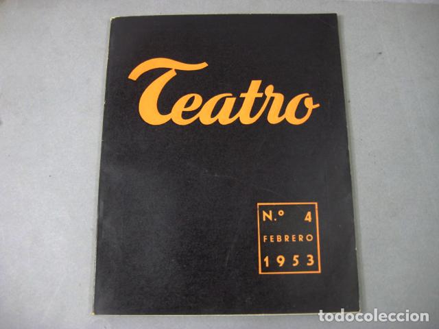 Coleccionismo de revistas y peri&oacute;dicos: N&Uacute;MERO 4 DE LA REVISTA TEATRO - REVISTA INTERNACIONAL DE LA ESCENA