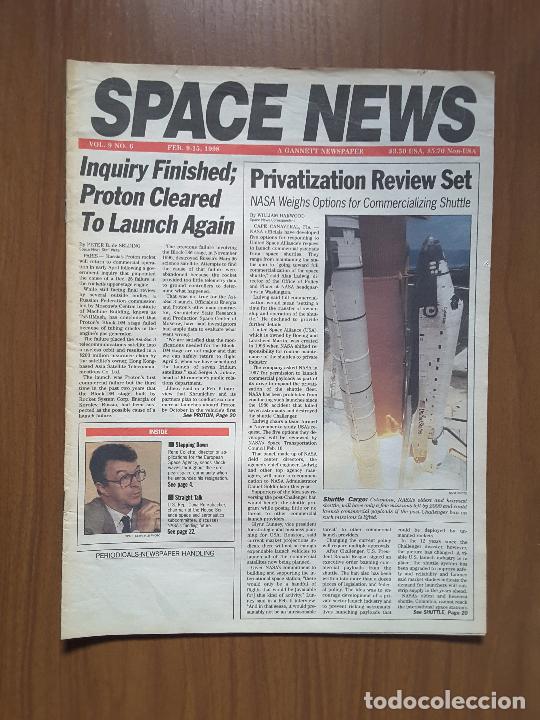 Coleccionismo de revistas y peri&oacute;dicos: Space News Vol. 9, No 6. Noticias del espacio. En ingl&eacute;s.