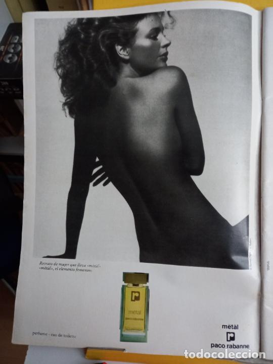 Sammeln von Zeitschriften und Zeitungen: anuncio paco rabanne metal fragancia