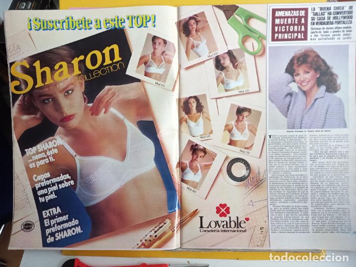 Sammeln von Zeitschriften und Zeitungen: ANUNCIO LENCERIA SHARON victoria principal dallas