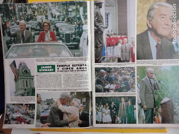 Sammeln von Zeitschriften und Zeitungen: james stewart VINTAGE CLIPPINGS