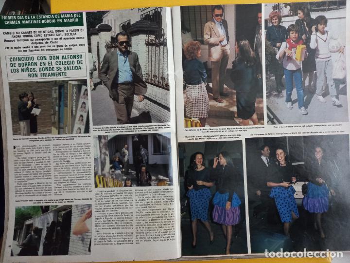 Coleccionismo de Revistas y Peri&oacute;dicos: don alfonso de borbon duque de cadiz carmen martinez bordiu isabel preysler comunion de fran y alfon