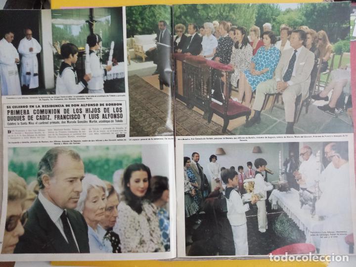 Coleccionismo de Revistas y Peri&oacute;dicos: don alfonso de borbon duque de cadiz carmen martinez bordiu isabel preysler comunion de fran y alfon