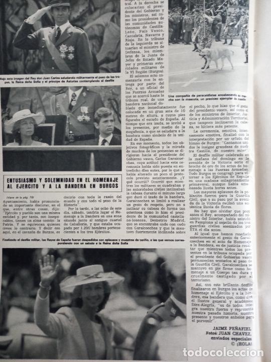 Collezionismo di Riviste e Giornali: la familia real en el homenaje al ejercito y la bandera en burgos