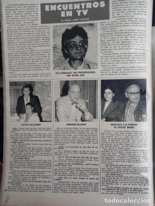 Sammeln von Zeitschriften und Zeitungen: fernando delgado lolita flores guillermo furiase carlos saura