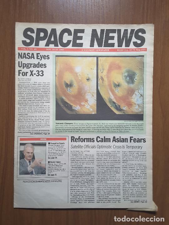 Coleccionismo de revistas y peri&oacute;dicos: Space News Vol. 8, No 43. Noticias del espacio. En ingl&eacute;s.