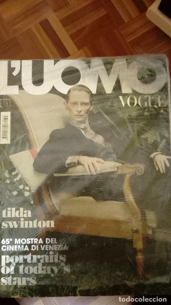 Coleccionismo de Revistas y Peri&oacute;dicos: luomo Vogue Italia revista moda 2008 septiembre