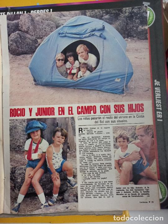 Coleccionismo de Revistas y Peri&oacute;dicos: ROCIO DURCAL ANTONIO MORALES JUNIOR CARMEN Y ANTONIO