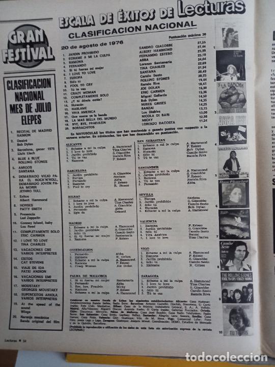 Coleccionismo de Revistas y Peri&oacute;dicos: escala de exitos ABBA CAMILO SESTO