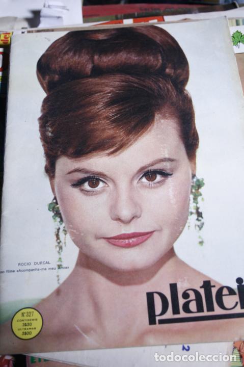 Coleccionismo de Revistas y Peri&oacute;dicos: REVISTA PORTUGUESA PLATEIA ROCIO DURCAL URSULA ANDRESS ANTO&Ntilde;ITA MORENO DALIDA 1967