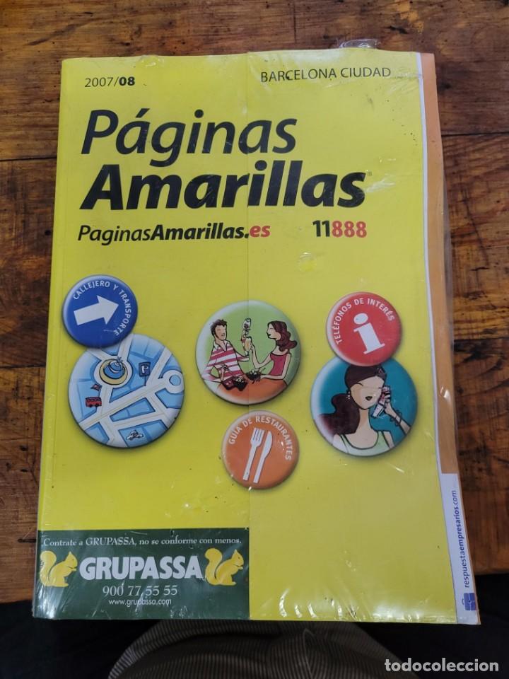Coleccionismo de Revistas y Peri&oacute;dicos: Paginas Amarillas Barcelona 2007-2008 RC
