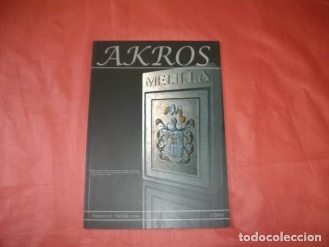 Coleccionismo de Revistas y Peri&oacute;dicos: AKROS revista de Patrimonio. Melilla n&ordm; 8 (2009)