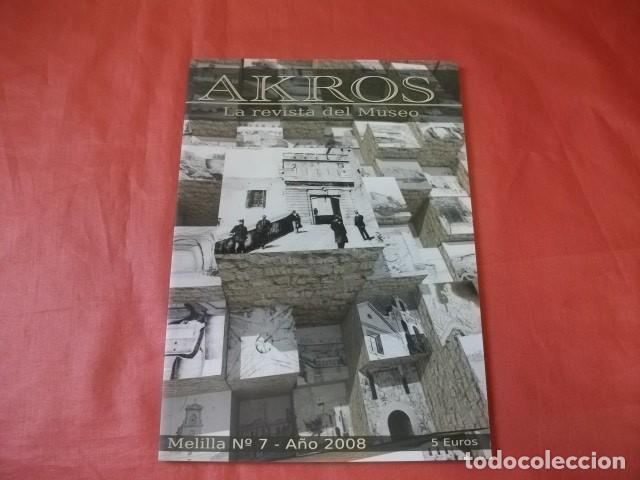 Coleccionismo de Revistas y Peri&oacute;dicos: AKROS revista de Patrimonio. Melilla n&ordm; 7 (2008)