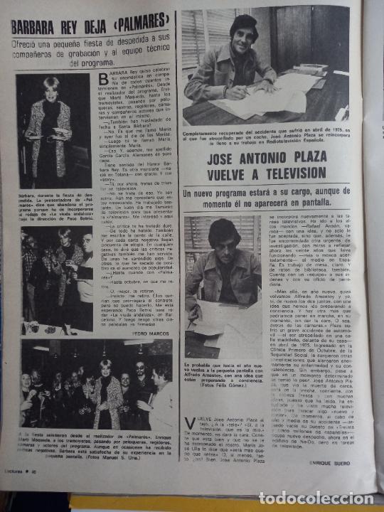 Coleccionismo de revistas y peri&oacute;dicos: BARBARA REY JOSE ANTONIO PLAZA