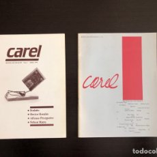 Coleccionismo de Revistas y Periódicos: CAREL N° 1 Y 2 (PONTEVEDRA 1984). HISTÓRICA REVISTA FANZINE DE CREACIÓN; ALFONSO PEXEGUEIRO. GALICIA