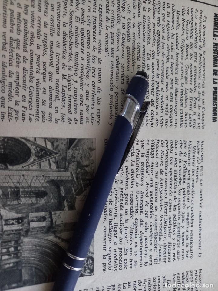 Coleccionismo de Revistas y Peri&oacute;dicos: COLOQUIO INTER ACIONAL DE PREHISTORIA EN MORELLA, CASTELLO . RECORTR DE TRIUNFO JUNIO 1975