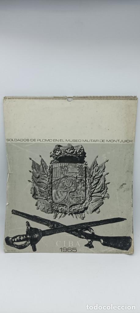 Colecionismo de Revistas e Jornais: CALENDARIO 1965- SOLDADOS DE PLOMO EN EL MUSEO MILITAR DE MONTJUICH