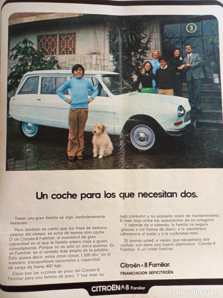 Coleccionismo de Revistas y Peri&oacute;dicos: PUBLICIDAD. ANUNCIO DE CITROEN 8 FAMILIAR. EXTRAIDO DE TRIUNFO MARZO 1973