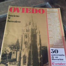 Colecionismo de Revistas e Jornais: OVIEDO INVICTO Y HEROICO. 50 ANIVERSARIO DE SU LIBERACIÓN. 17 OCTUBRE 1936 - 1986 REF. UR MES 2. Lote 336299998
