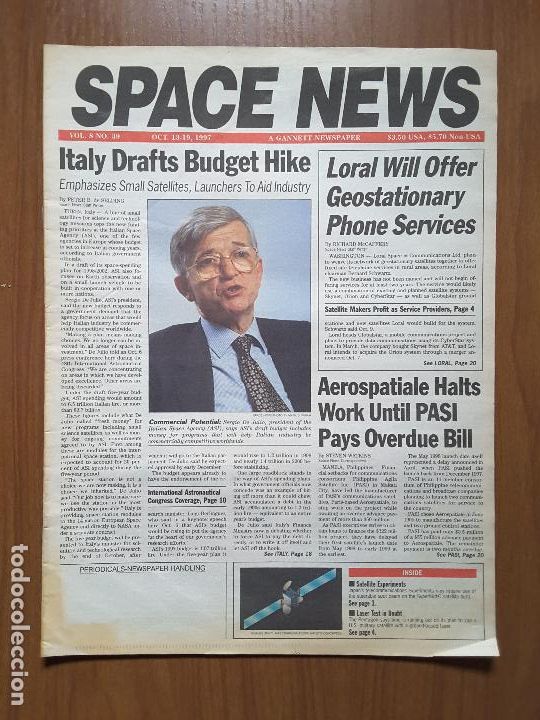 Collection Magazines and Newspapers: Space News Vol. 8, No 39. Noticias del espacio. En ingl&eacute;s.