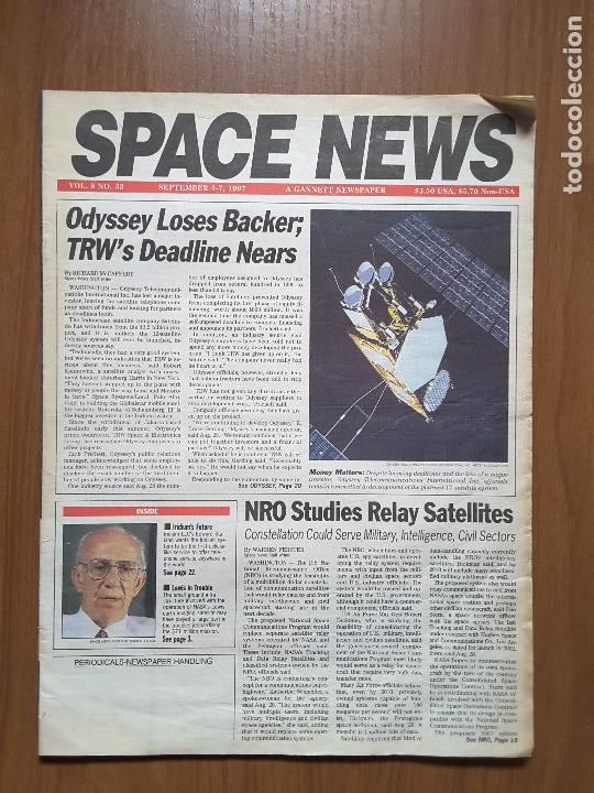 Collection Magazines and Newspapers: Space News Vol. 8, No 33. Noticias del espacio. En ingl&eacute;s.