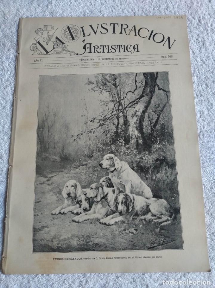 Collection Magazines and Newspapers: LA ILUSTRACI&Oacute;N ART&Iacute;STICA. A&Ntilde;O 1887. N&ordm; 306. EPISODIOS DE LA GUERRA DEL PER&Uacute;. LA HISTORIA EN EL..LEER
