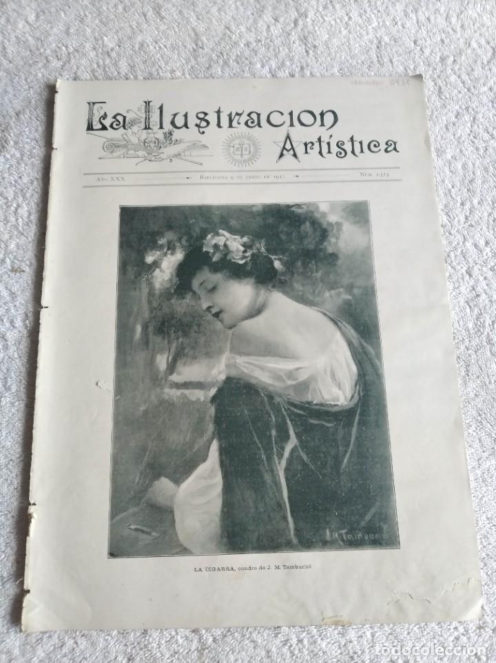 Collection Magazines and Newspapers: LA ILUSTRACI&Oacute;N ART&Iacute;STICA. A&Ntilde;O 1911. N&ordm; 1515. EL PA&Iacute;S DE LOS FARAONES. COSTUMBRES DEL MODERNO EG LEER