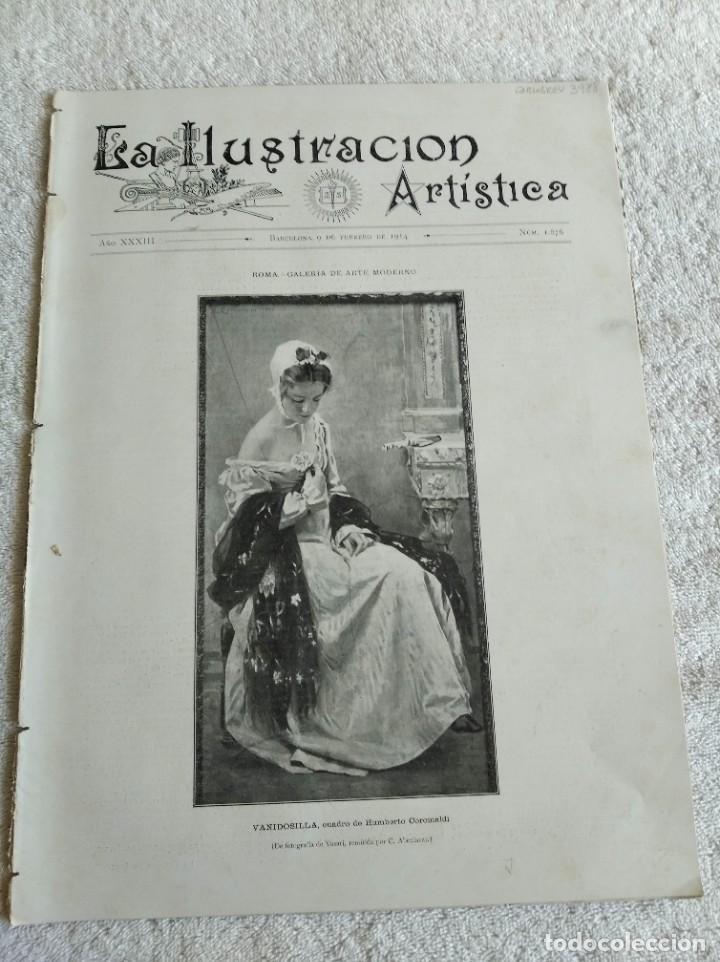 Collection Magazines and Newspapers: LA ILUSTRACI&Oacute;N ART&Iacute;STICA. A&Ntilde;O 1914. N&ordm; 1676. VALENCIA. ESTATUAS. NUEVOS HALLAZGOS DE ANTIG&Uuml;E... LEER