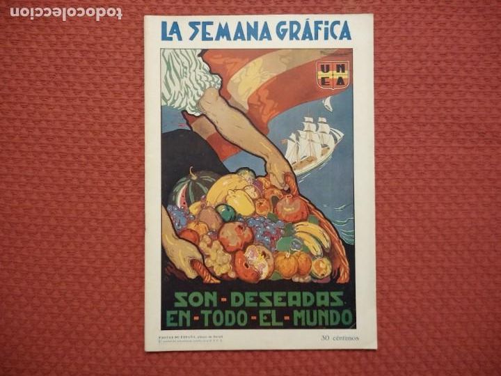 Coleccionismo de Revistas y Peri&oacute;dicos: LA SEMANA GRAFICA 113 Valencia Septiembre 1928