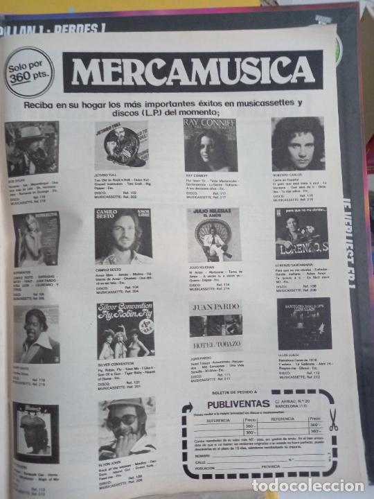 Coleccionismo de Revistas y Peri&oacute;dicos: ANUNCIO CAMILO SESTO JETHRO TULL BOB DYLAN ROBERTO CARLOS JULIO IGLESIAS ELTON JOHN SILVER CONVENTIO