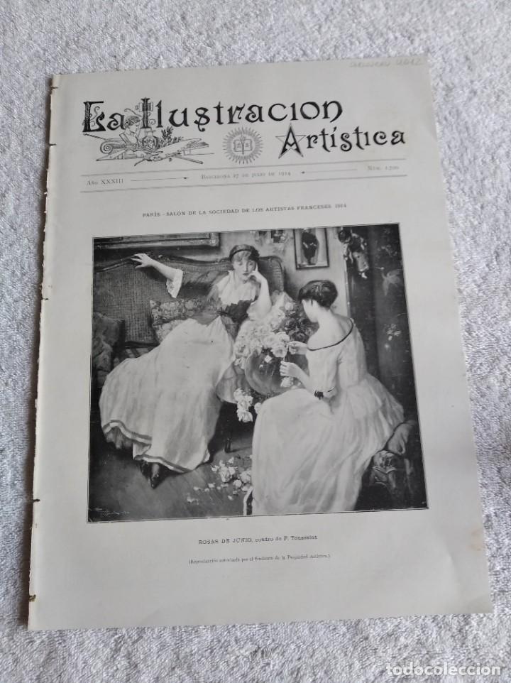 Collection Magazines and Newspapers: LA ILUSTRACI&Oacute;N ART&Iacute;STICA. A&Ntilde;O 1914. N&ordm; 1700. LA GUERRA CIVIL (M&Eacute;JICO). NUEVA YORK. DOCTOR JOS&Eacute;..LEER