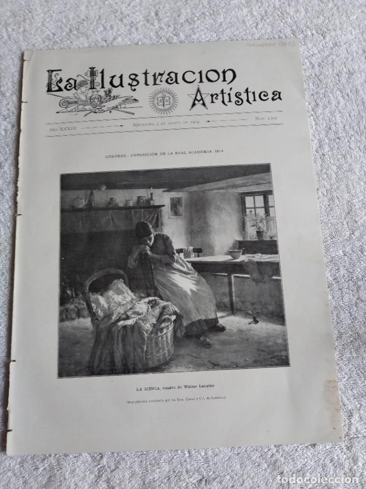 Coleccionismo de revistas y peri&oacute;dicos: LA ILUSTRACI&Oacute;N ART&Iacute;STICA. A&Ntilde;O 1914. N&ordm; 1701. TIPOS Y COSTUMBRES MARROQU&Iacute;ES. GINEBRA. PAR&Iacute;S... LEER